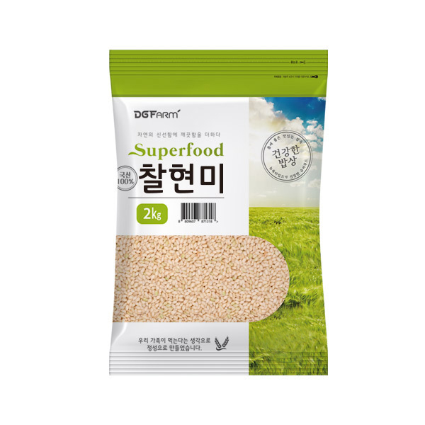 잘나가는 건강한밥상 국산 찰현미, 2kg, 1개 ···