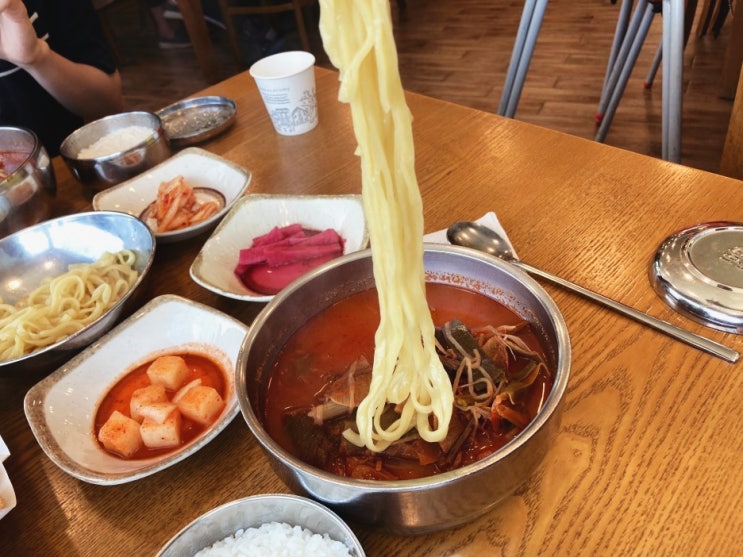  [팔당 맛집]동동 국수집_밭뷰를 바라보며 육전과 육칼!(feat.맛있는 녀석들)