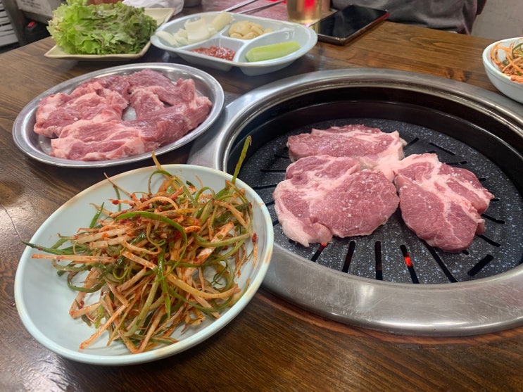  [개포동] 생고기 원조 소금구이, 최애가 되어버린 목살 소금구이와 맛있는 파절이의 콜라보