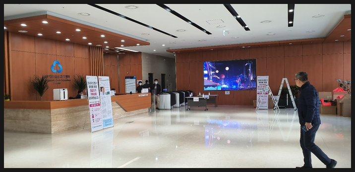  대형모니터 LED스크린 LED전광판 추천 : 미디어밸리 디지털사이니지