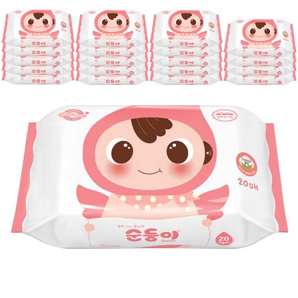 최근 많이 팔린 순둥이 베이직 무향 엠보싱 휴대용 아기 물티슈 리필형, 20매, 20팩 추천합니다 최근 많이 팔린 순둥이 베이직 무향 엠보싱 휴대용 아기 물티슈 리필형, 20매, 20팩 추천합니다