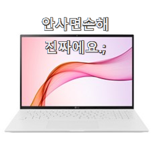  특별할인 lg그램 인기상품 리뷰 이런게 행복이에요.