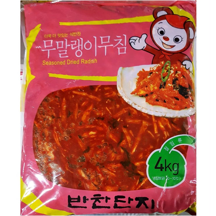 의외로 인기있는 반찬단지 무말랭이 양념무침 4K, 1개 추천합니다 의외로 인기있는 반찬단지 무말랭이 양념무침 4K, 1개 추천합니다