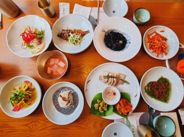 순천 참조은시골집 맛이 참좋은 한정식 와온해변 맛집