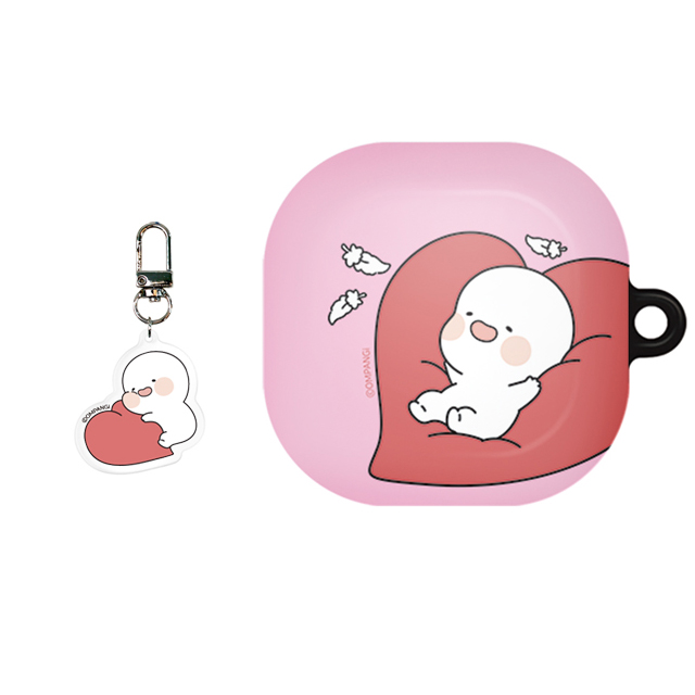 의외로 인기있는 옴팡이 팡팡 갤럭시 버즈라이브/버즈프로 하드케이스 + 키링 랜덤발송, 쿠션핑크 좋아요 의외로 인기있는 옴팡이 팡팡 갤럭시 버즈라이브/버즈프로 하드케이스 + 키링 랜덤발송, 쿠션핑크 좋아요