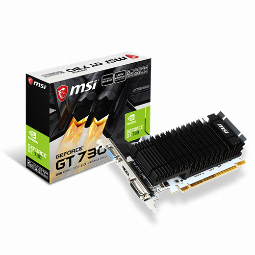 당신만 모르는 MSI 지포스 GT730 D3 2GB LP 무소음 그래픽카드 N730KHL 좋아요