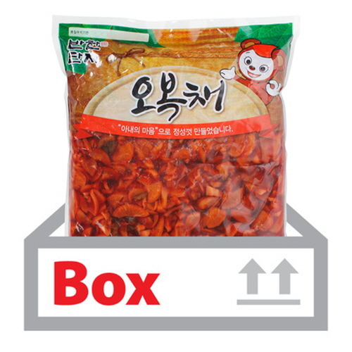 의외로 인기있는 코봉이푸드 [ ] 오복채 4kg*4ea(박스)/반찬단지, 1개, 16kg ···