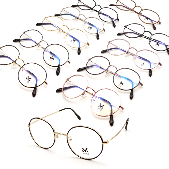 인기 많은 [MPO]국내제작 두꺼운 동글이 사이즈 컬러 다양 안경테 + 안경렌즈 선택시 김서림방지 안경닦이 증정 추천해요