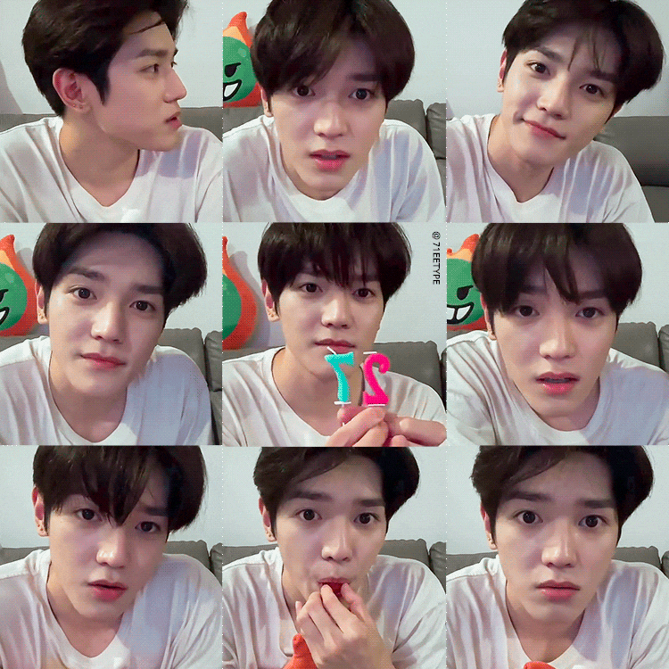 NCT 태용 | 생일에 편지 읽어주는 아이돌, 태용 생일 카페, 생일 광고 ( + NCT 재현, 태일)