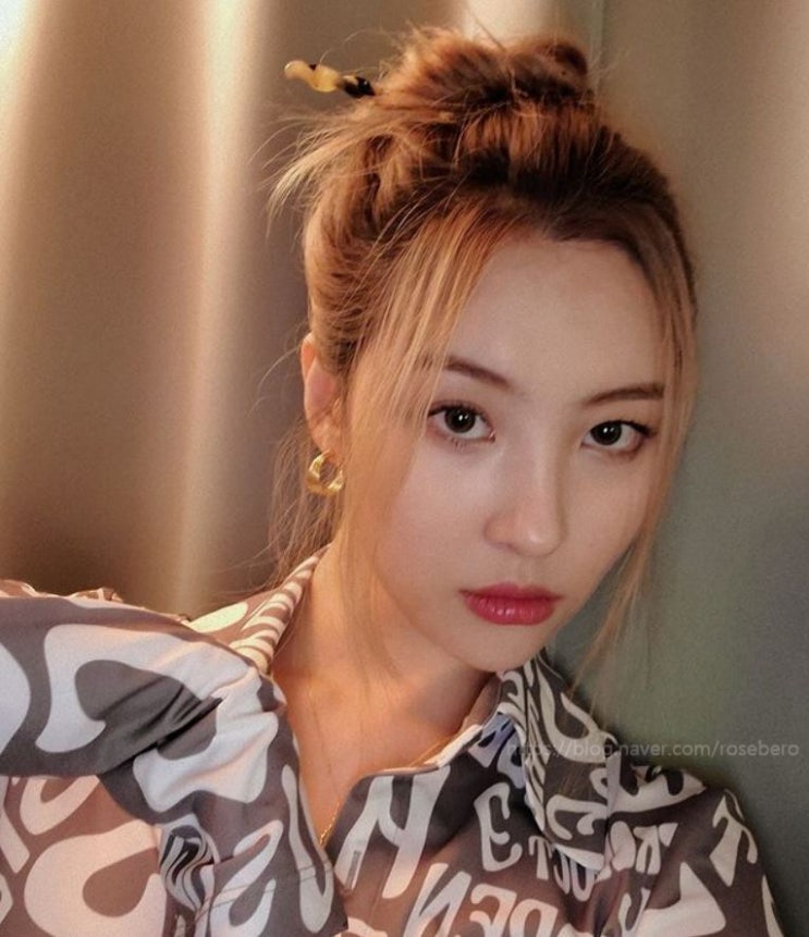  선미 인스타 가방 스카프백 같은 옷 다른느낌 셔츠 있지 류진