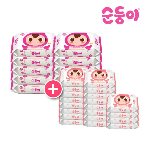 잘팔리는 순둥이 (1+1)베이직 리필형 80매 10팩+베이직 무향 엠보싱 휴대리필형 20매 20팩(BR-01+B-com) 유아물티슈 좋아요 잘팔리는 순둥이 (1+1)베이직 리필형 80매 10팩+베이직 무향 엠보싱 휴대리필형 20매 20팩(BR-01+B-com) 유아물티슈 좋아요