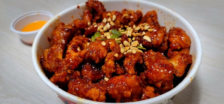  대구 상인동 맛집, 우야꼬닭강정(닭강정배달, 닭강정, 치킨)