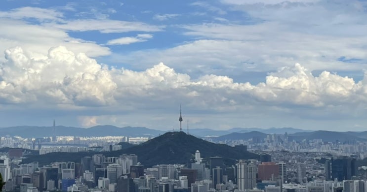 [등산] 서울 초보 등산 코스 서대문구 안산 (무악정 - 봉수대)