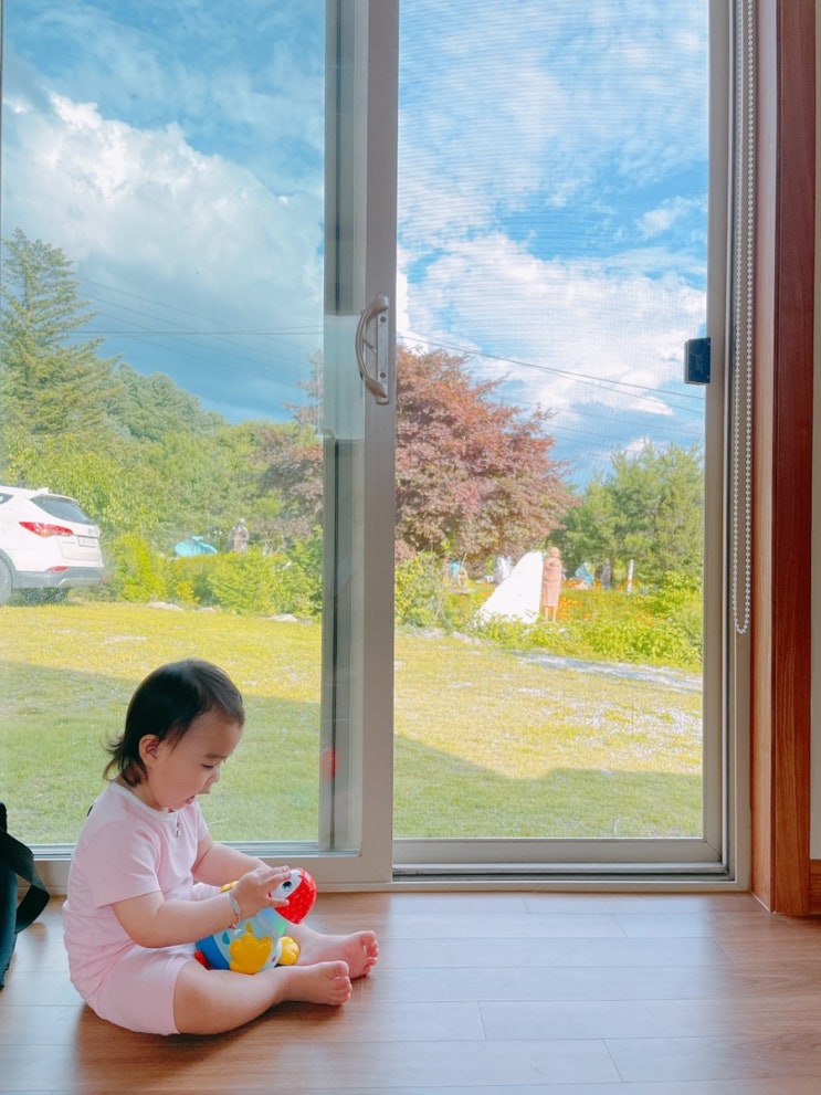  독채에어비앤비 남양주숙소 잔디마당에 계곡까지