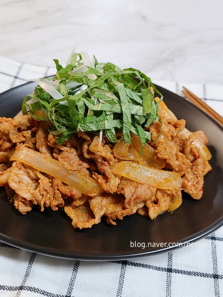 제육볶음 만드는법 진짜로 맛있는 고기요리 제육볶음양념장 소개