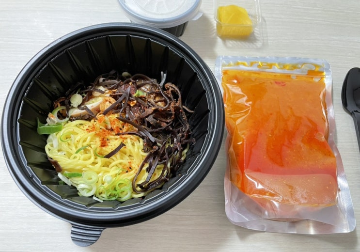  라멘선생 수제돈까스 얼큰탄탄멘 먹어보다