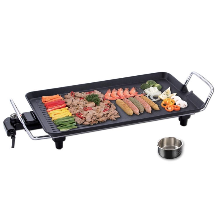  많이 팔린 키친플라워 홈파티 와이드 그릴팬 대형 66 cm, KEP-CK2000 좋아요