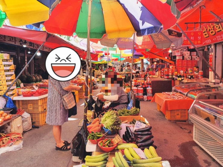  동네 마실 모래내 시장 간식털기