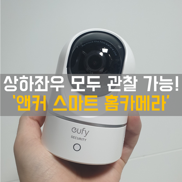 펫캠 '앤커 eufy 스마트 홈 카메라' 베이비캠, 강아지 홈캠으로 추천!