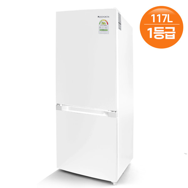 많이 팔린 창홍오리온소형냉장고 1등급117리터 2도어 상냉장 하냉동, ORD-117BWH(화이트) ···