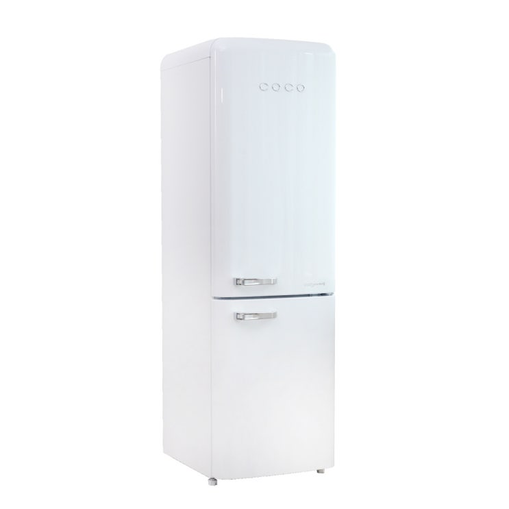 인기 급상승인 COCO 코코일렉 간냉식 영 레트로 1인가구 소형 냉장고 CAG23WC 230L ···