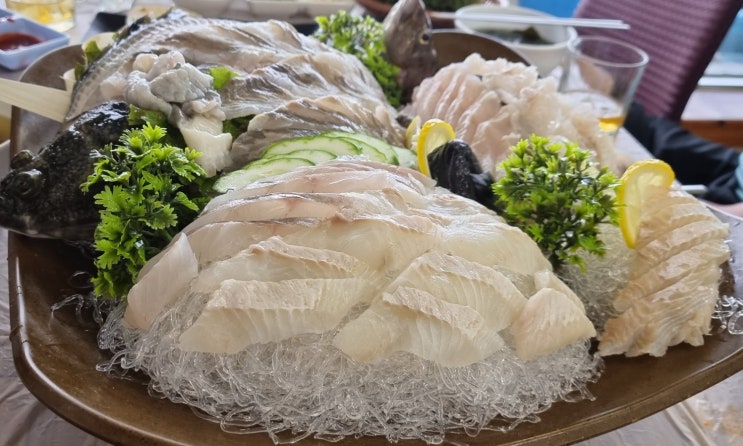  속초장사항맛집 한산횟집 너무 많아 다먹지 못하고  나왔어요