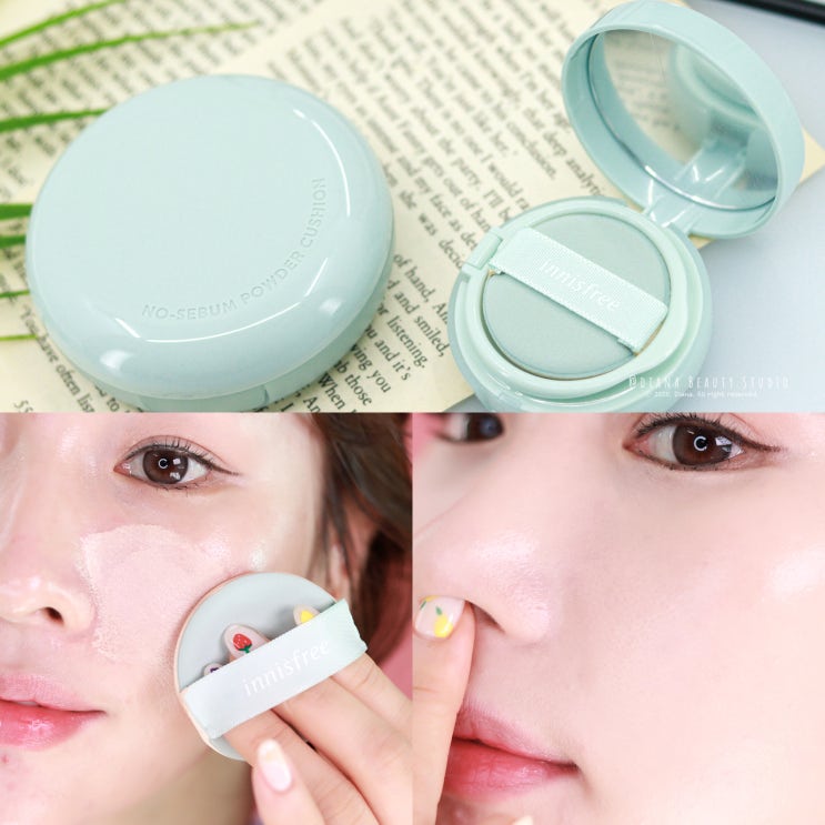 이니스프리 노세범 파우더 쿠션 장단점, 사용후기 이니스프리 노세범 파우더 쿠션 장단점, 사용후기