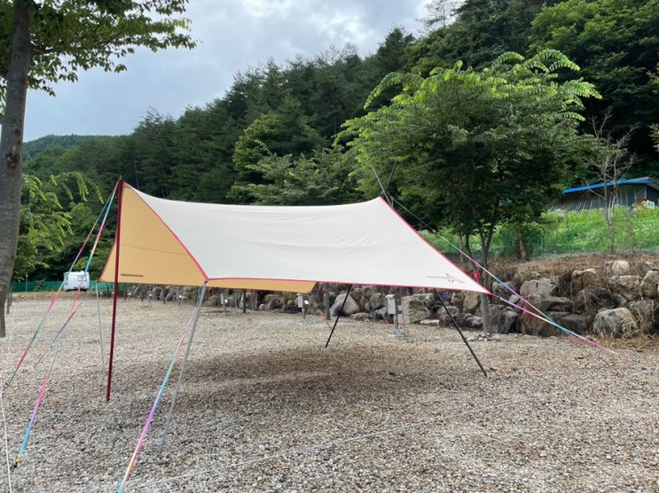  텐트폴 터짐, 텐트폴 찢어짐 조치, 대처방안 (폴대수리킷, 폴대수선킷 그리고 폴대수선킷이 없을 때)
