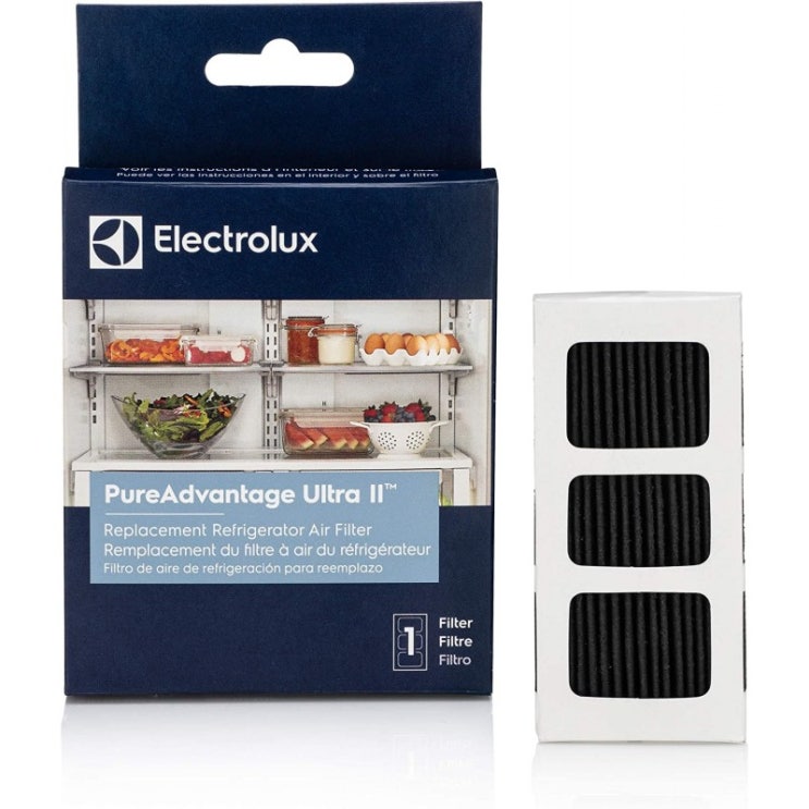 최근 많이 팔린 일렉트로룩스 ELPOLOTRA2 Pure Advantage ULTRA II 냉장고 공기 필터 원사이즈 블랙: 어플라이언스 좋아요