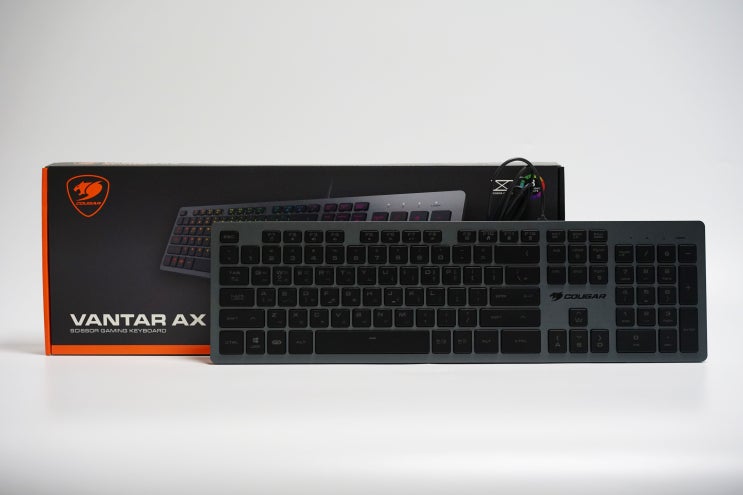  펜타그래프도 RGB 감성! COUGAR VANTAR AX BLACK