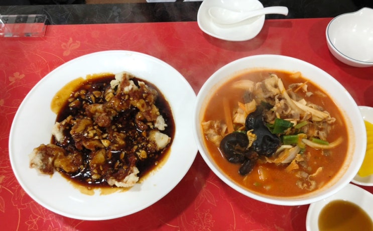 [내돈내먹] 서울 남영역, 숙대입구역 짬뽕, 탕수육 맛집 - 남영 수저가