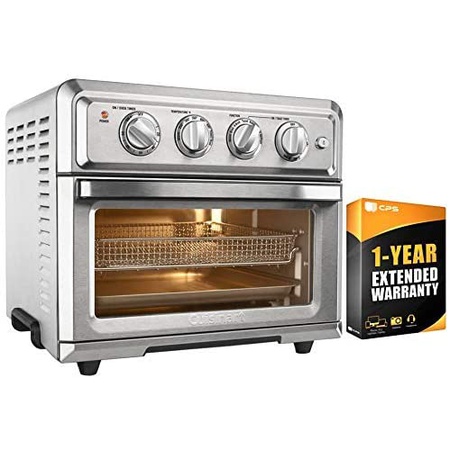 가성비 좋은 Cuisinart TOA-60 컨벡션 토스터 오븐 에어 프라이어 라이트 실버 1 년 연장 보증 포함, Stainless Steel_One Size, 상세 설명 참조0, 가성비 좋은 Cuisinart TOA-60 컨벡션 토스터 오븐 에어 프라이어 라이트 실버 1 년 연장 보증 포함, Stainless Steel_One Size, 상세 설명 참조0,