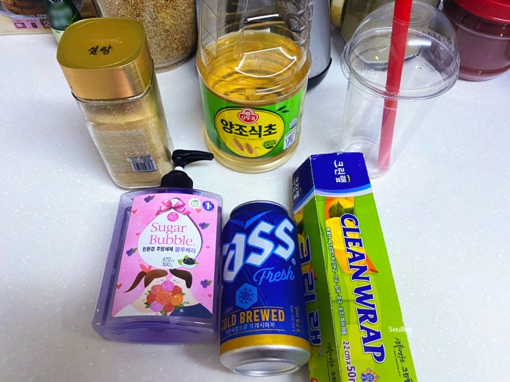  남은 맥주로 초파리 트랩 만들기