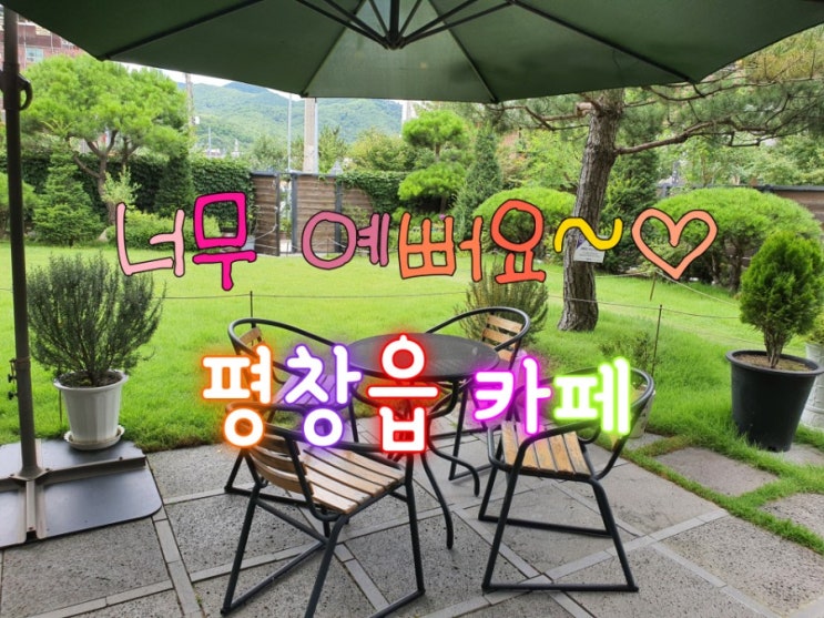  평창읍 카페 예뻐요 이디야
