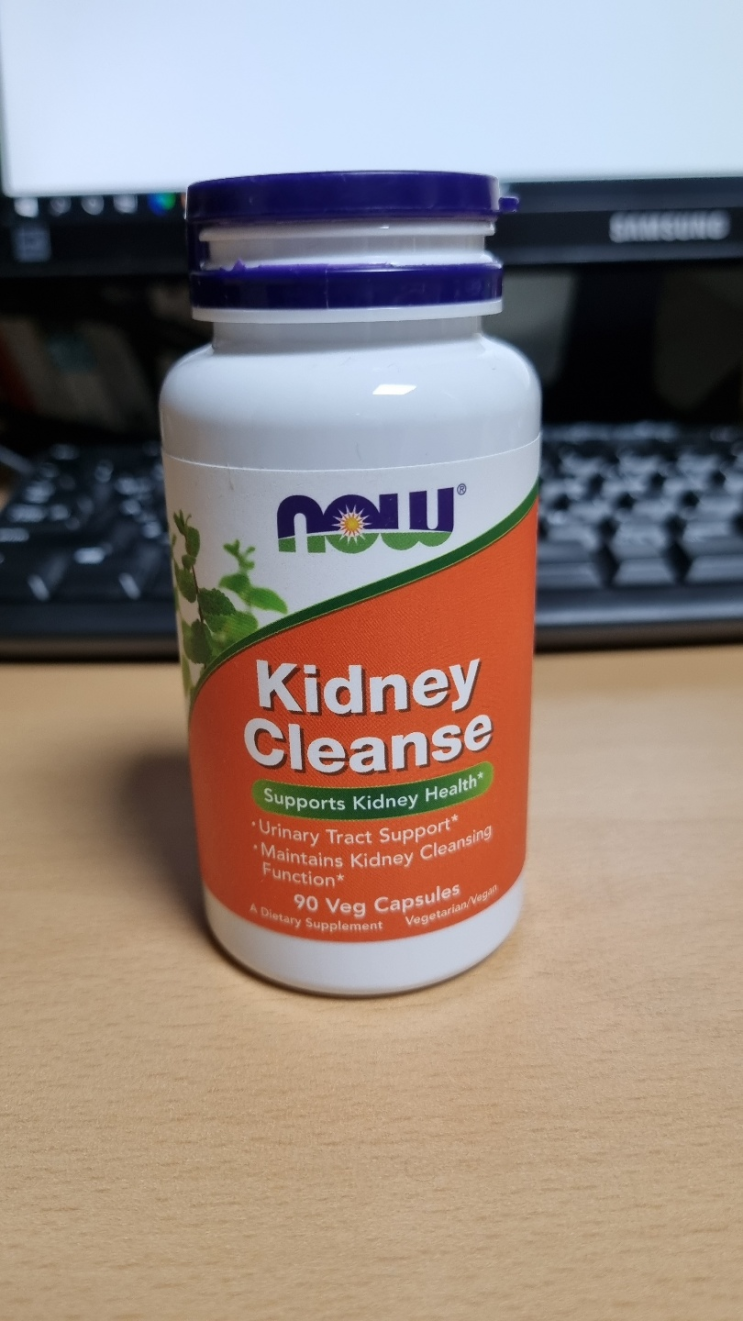 [리뷰] 나우푸드(Now Foods) - Kidney Cleanse, 베지 캡슐 (단백질 섭취와 신장)