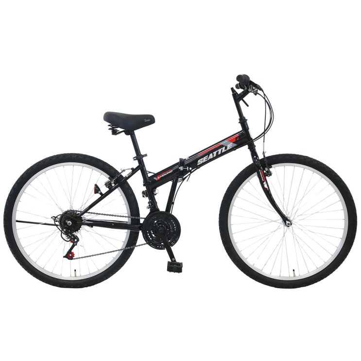 많이 팔린 2021 삼천리 접이식 자전거 시애틀F 26인치 21단, 완전조립, 블랙 좋아요