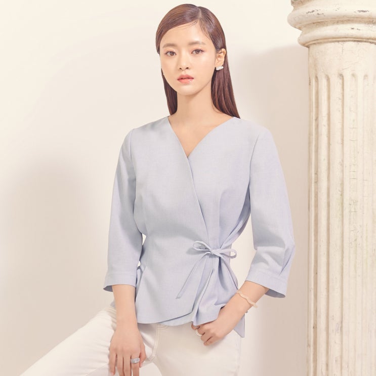 가성비 좋은 로엠 앵커 린넨라이크 랩형 블라우스 추천합니다 가성비 좋은 로엠 앵커 린넨라이크 랩형 블라우스 추천합니다