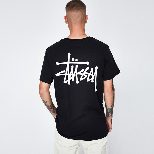  가성비 뛰어난 Stussy 반팔 티셔츠 남성과 여성 여름 스타일 Stussy 클래식 남성 캐주얼 느슨한 반팔 추천합니다
