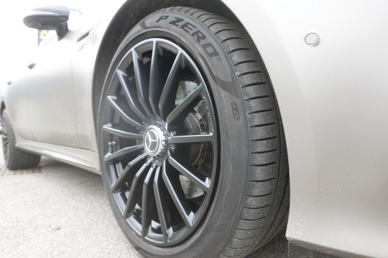 남양주 불암산로 / 휠복원/도색 / 블랙 반무광 휠 도색 / AMG GT