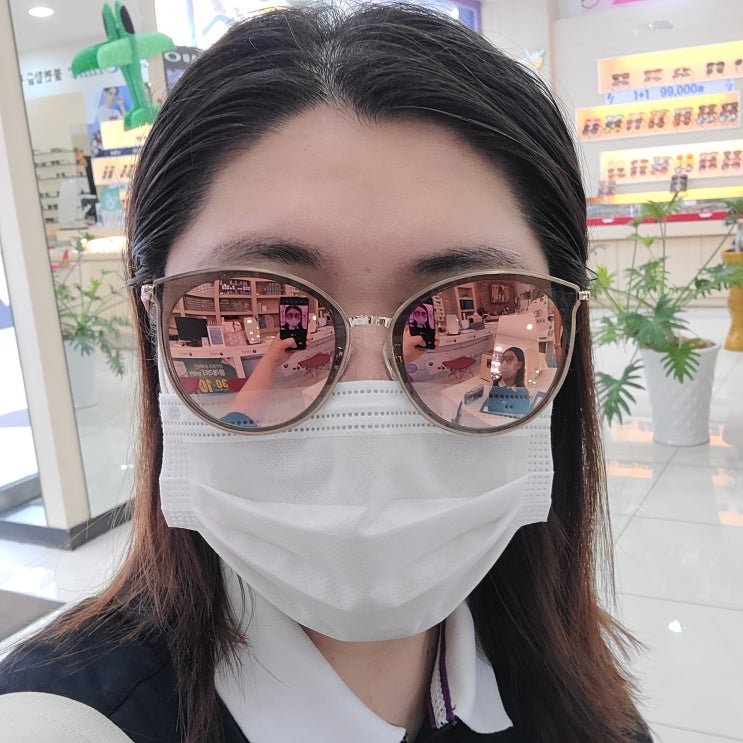 마산안경 K비젼안경 마산삼계점 시슬리 선글라스 구매