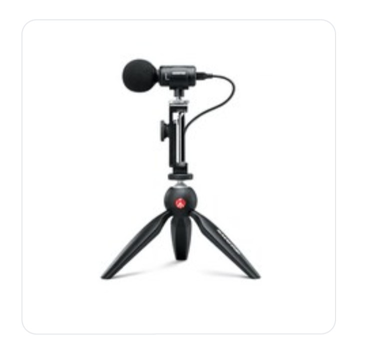 SHURE 슈어 mv88+ VIDEO KIT_개인방송 프리미엄 콘덴서 마이크