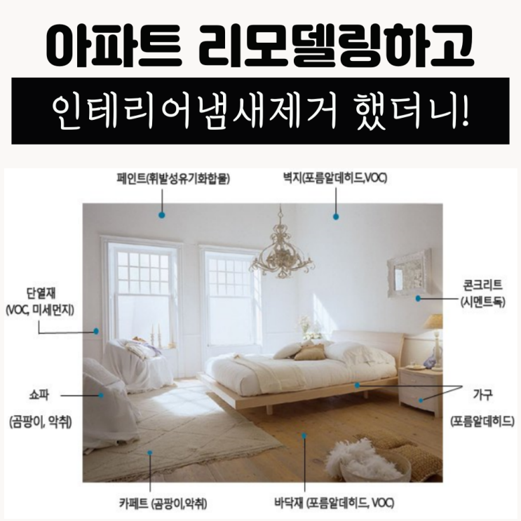 노원구 아파트 리모델링 인테리어냄새제거 했더니!