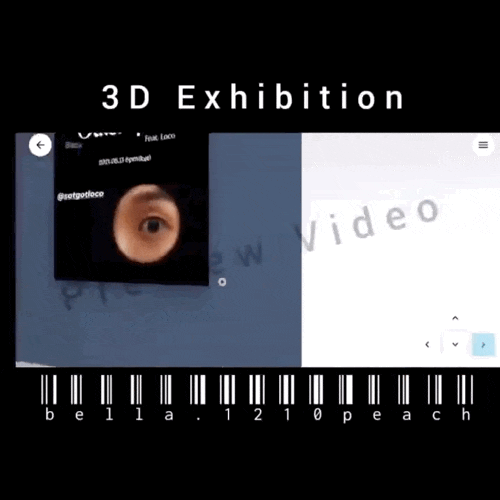 SNS 강다니엘, 홍콩다니티의 2주년 기념 온라인 3D 전시회