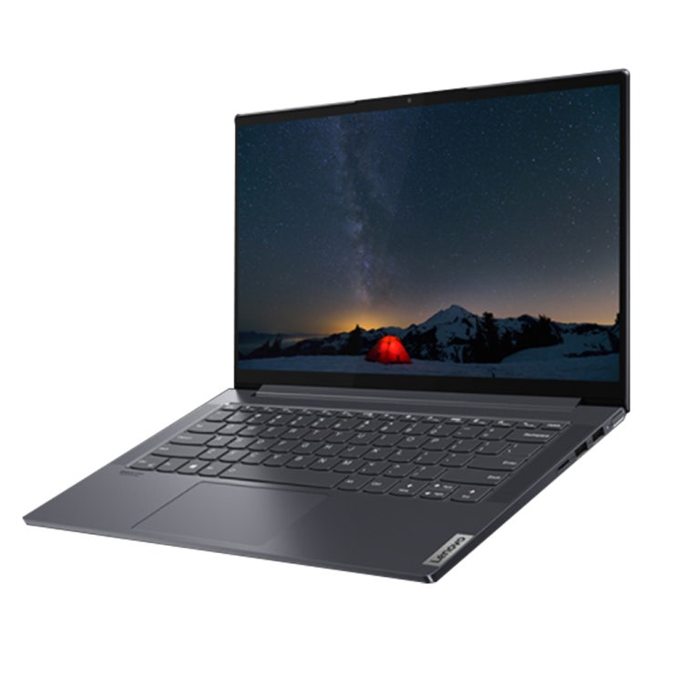 구매평 좋은 레노버 Yoga Slim7-14ARE05 Slate Grey 노트북 82A20000KR (라이젠5-4500U 35.56cm WIN10 Home), 윈도우 포함, 512