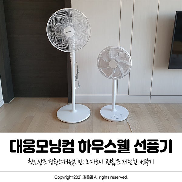 대웅모닝컴 하우스웰 선풍기 NCI-F1620S 내돈내산 후기 대웅모닝컴 하우스웰 선풍기 NCI-F1620S 내돈내산 후기