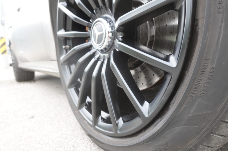남양주 불암산로 / 휠복원/도색 / 블랙 반무광 휠 도색 / AMG GT