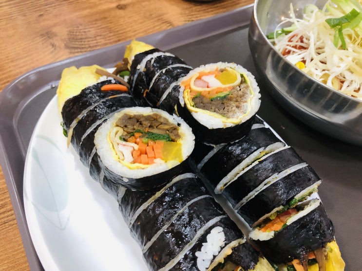 인천 부평 김밥 쫄면 맛집 대왕김밥 역시는 역시!