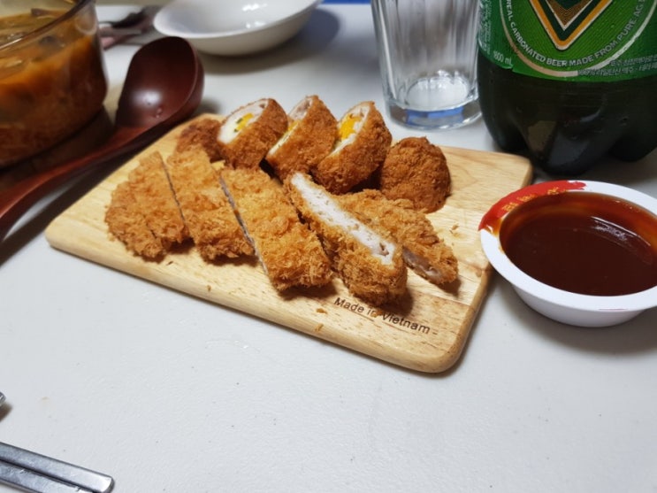  돈까스회관 개봉점 - 할라피뇨 롤까스
