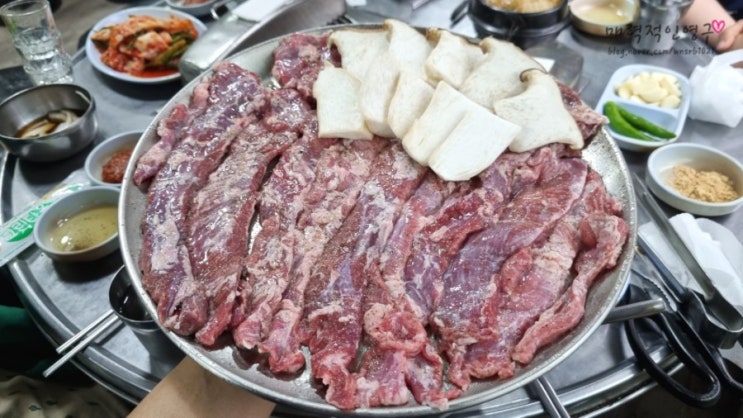  종로3가고기집 / 익선동 숨은맛집 마포숯불갈비 