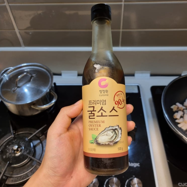  [굴소스에서] 청정원 프리미엄 굴소스 500g (feat. 통영산굴 90.4%)